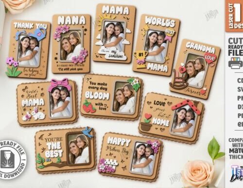 Mothers Day Photo Frames Laser 144933145 Creativo Digital